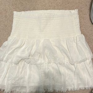 Aerie brand new without tags white skirt